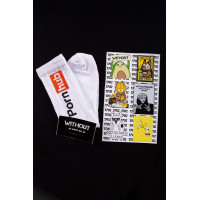 Шкарпетки Without PornHub 36-44 White