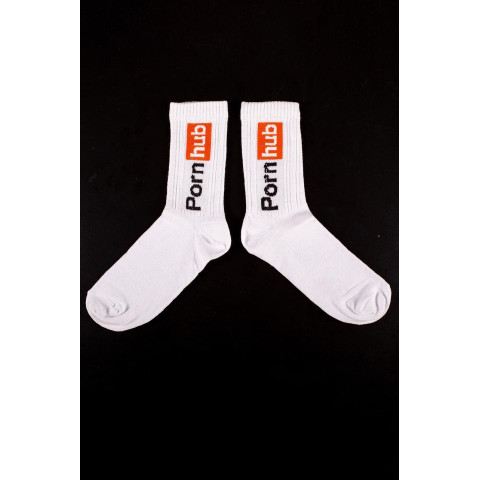 Шкарпетки Without PornHub 36-44 White