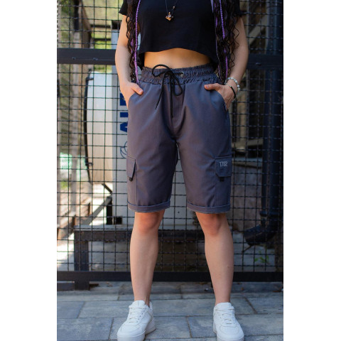 Жіночі Шорти Карго Without Reflective Сірі