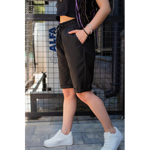 Жіночі Шорти Джогери Without Чорні