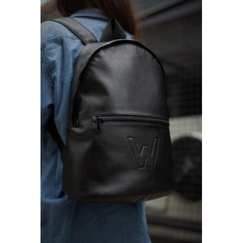 Жіночий Шкіряний Рюкзак Without Blade Чорний