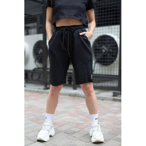 Жіночі Шорти Трикотажні Базові Without Чорні