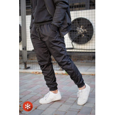 Чоловічі Теплі Штани Джогери Without Чорні