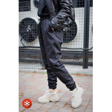 Жіночі Теплі Штани Джогери Without Чорні