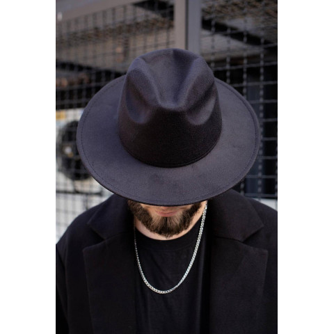 Капелюх Without Fedora Чорний Чоловічий