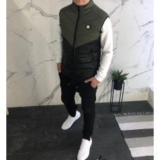 Жилетки хаки Moncler