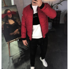 Бомбер Tommy Hilfiger красный