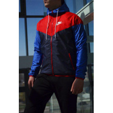 Виндраннер Nike трёхцветная