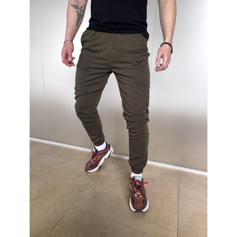 Штани чоловічі трикотажні Nike хакі