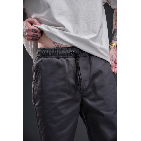 Чоловічі Штани Джогери Without Bayraktar Сірі