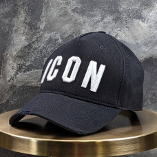 Кепка бейсболка Dsquared2 ICON ЧОРНИЙ CapDSQ013