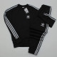 Світшот + Штани Adidas Black