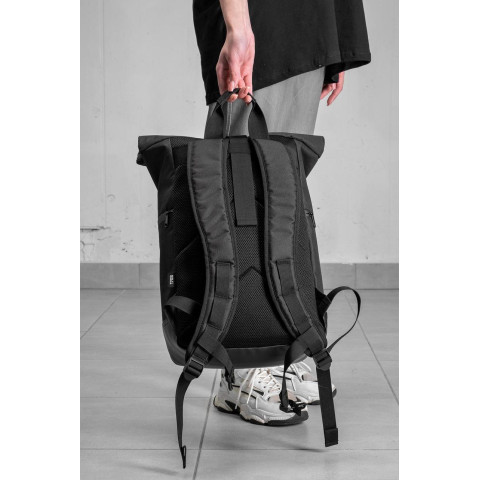 Жіночий Рюкзак Роллтоп Without Reflective Чорний