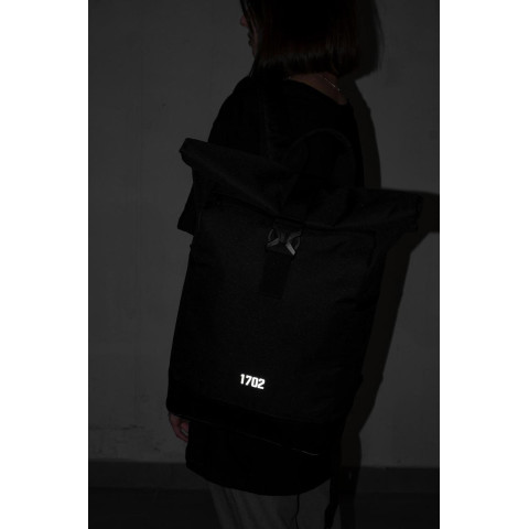 Жіночий Рюкзак Роллтоп Without Reflective Чорний