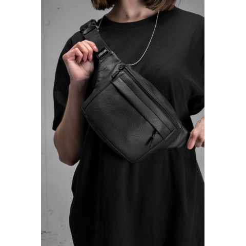 Жіноча Бананка Without Шкіряна Surprise Чорна