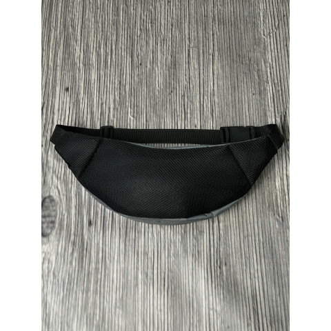 Бананка Adidas Сіра/ накатка біле маленьке лого