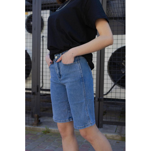 Жіночі Джинсові Шорти Without Sali Blue